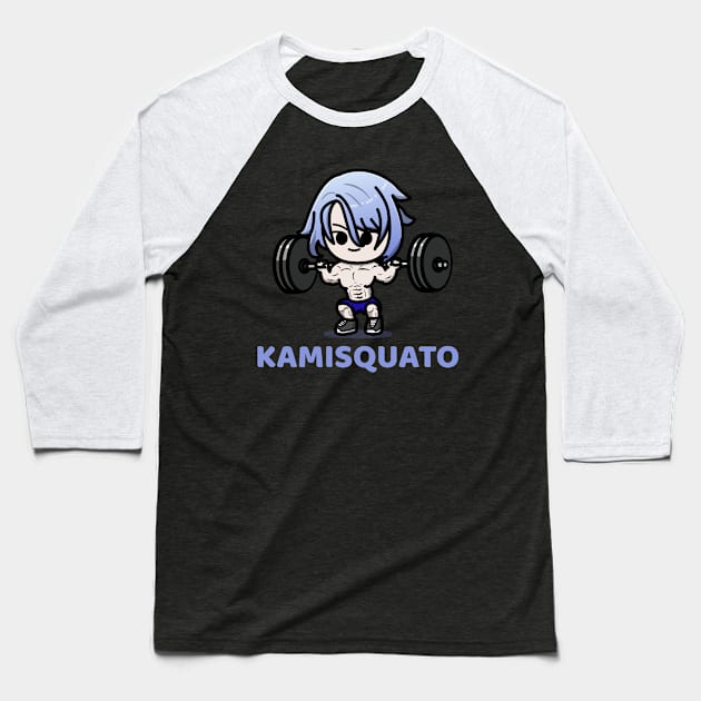 ayato (squat) | (fan-art by smoomaru) Baseball T-Shirt by smoomaru